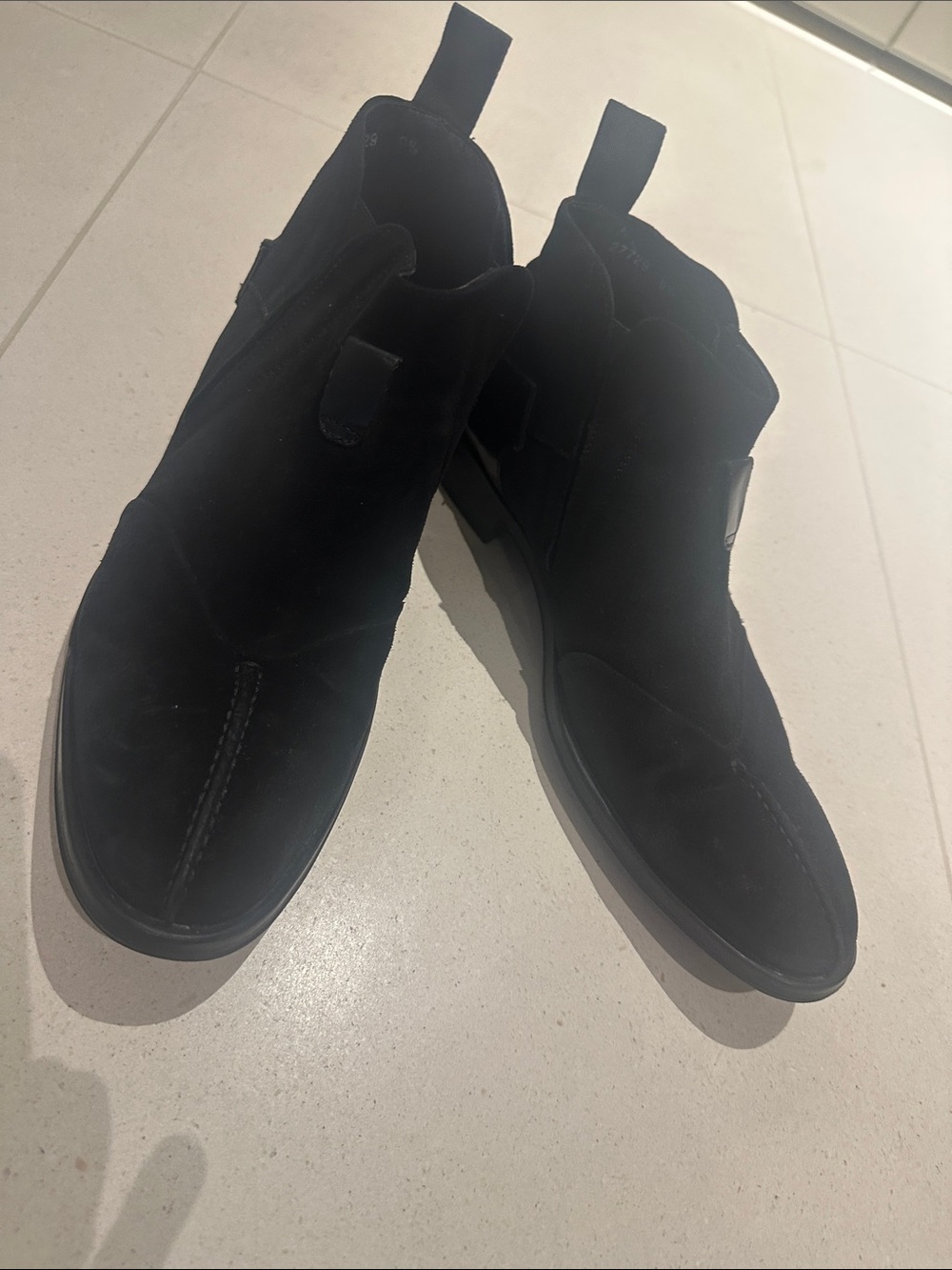 Cesare Paciotti Black Suede Chukka Boots